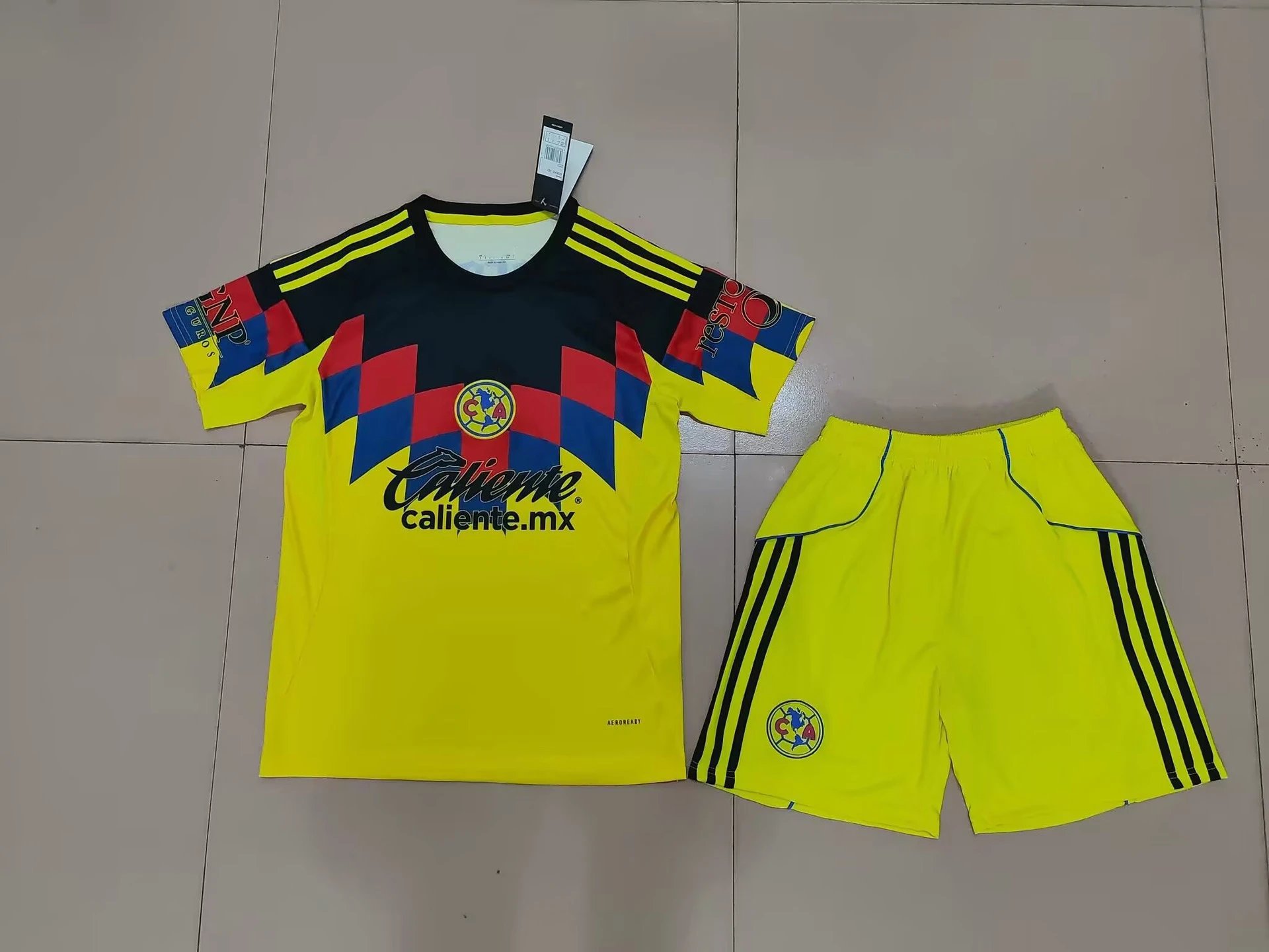 AFA Argentina National Team Home Kit White Blue Stripes Jersey and Black Shorts Sets - 5