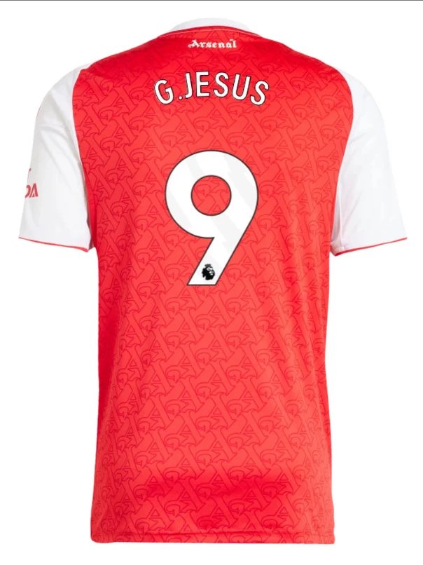 Arsenal FC Martinelli #11 Home Jersey Red - 6