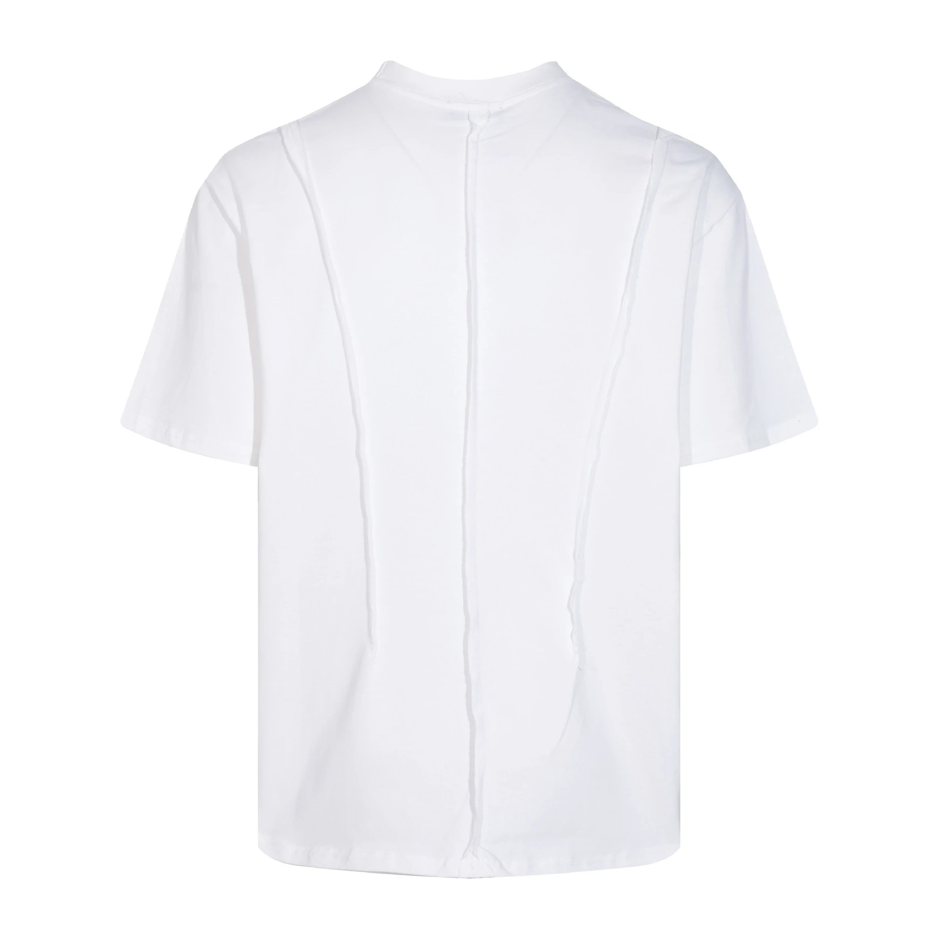 Design Deconstructed Seam T-Shirt White - 49