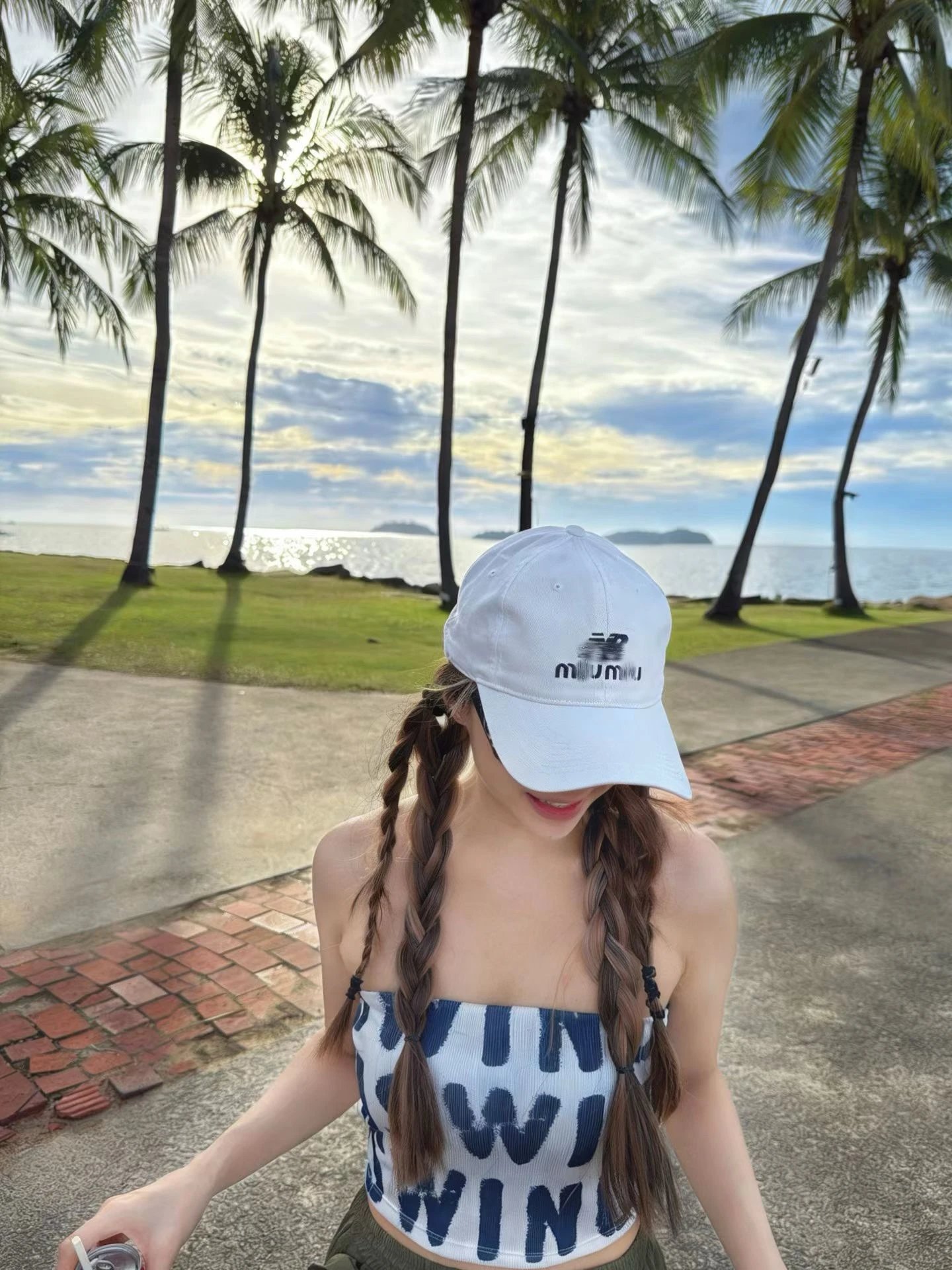New Balance Logo Cap Gray Baseball Cap - 3