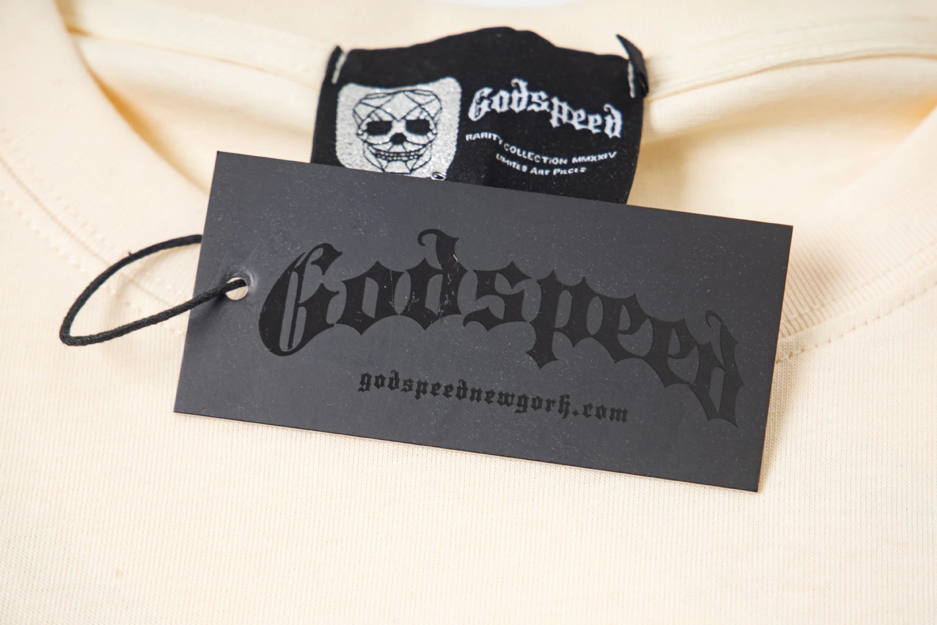 Godspeed Statue of Liberty Graphic Long-Sleeve T-Shirt Black - 12