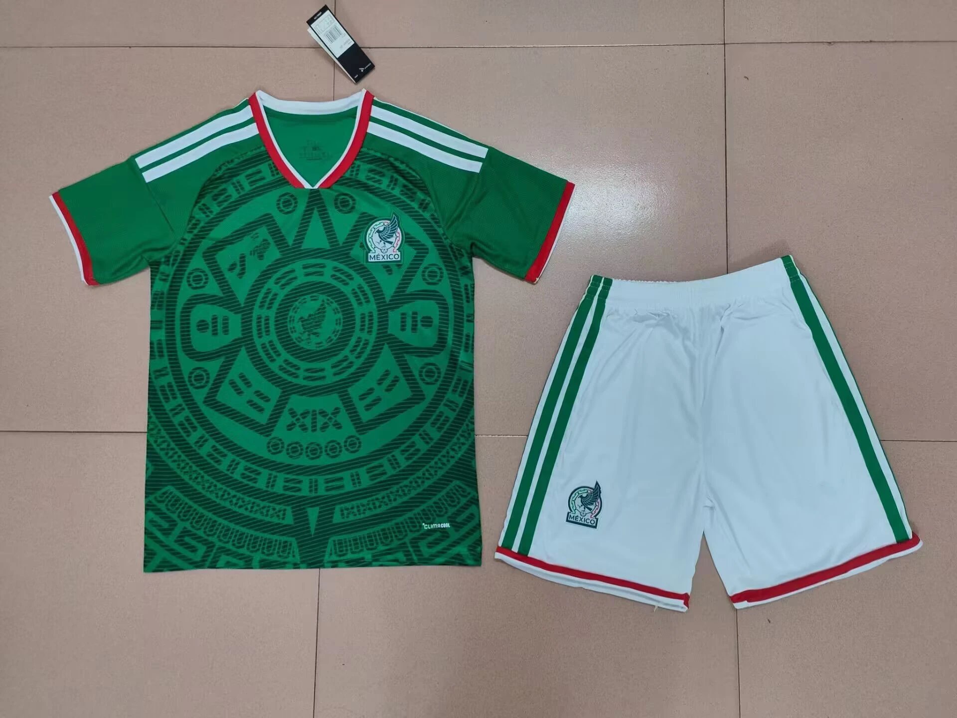 AFA Argentina National Team Home Kit White Blue Stripes Jersey and Black Shorts Sets - 10