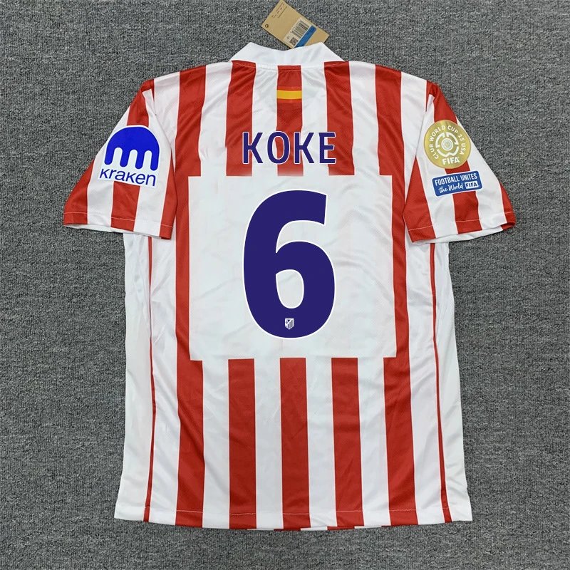 Atlético Madrid 2023-24 Home Jersey J. Álvarez #19 + Shorts - 5