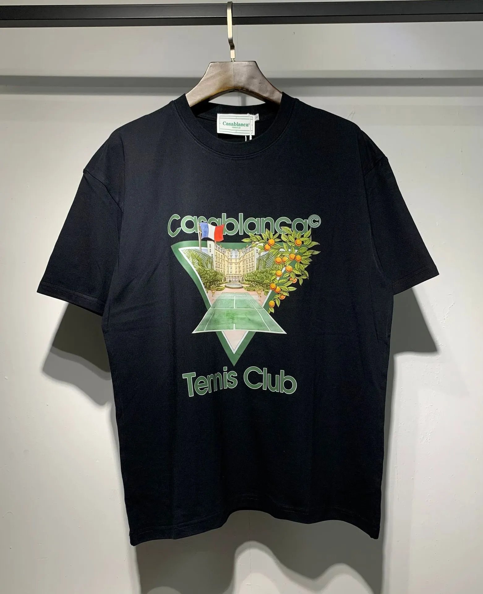 Casa Équipement Sportif Graphic Print White T-Shirt - 11