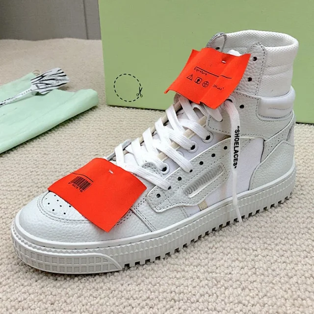Unbranded Sneakers High-top lace-up with decorative tags product detail image 3