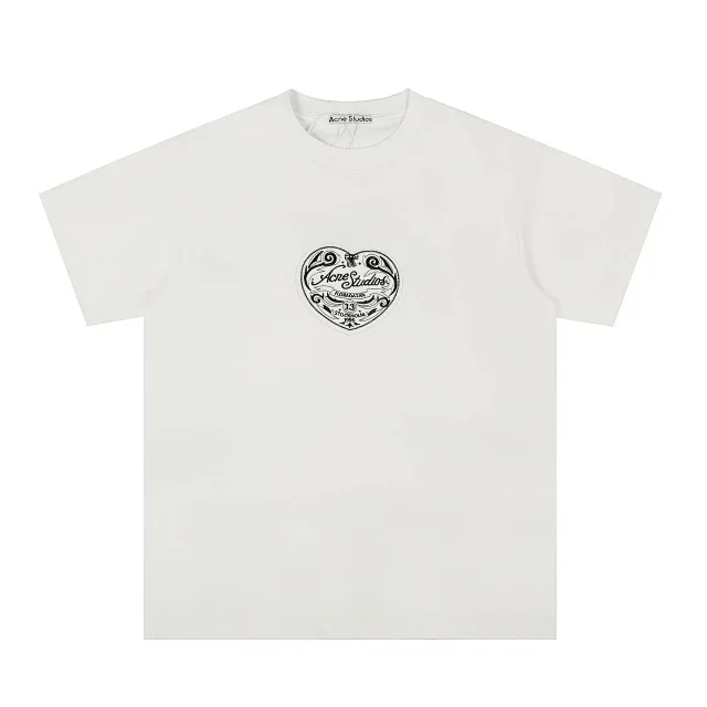 Acne Studios T-Shirts Embroidered Logo product detail image 14
