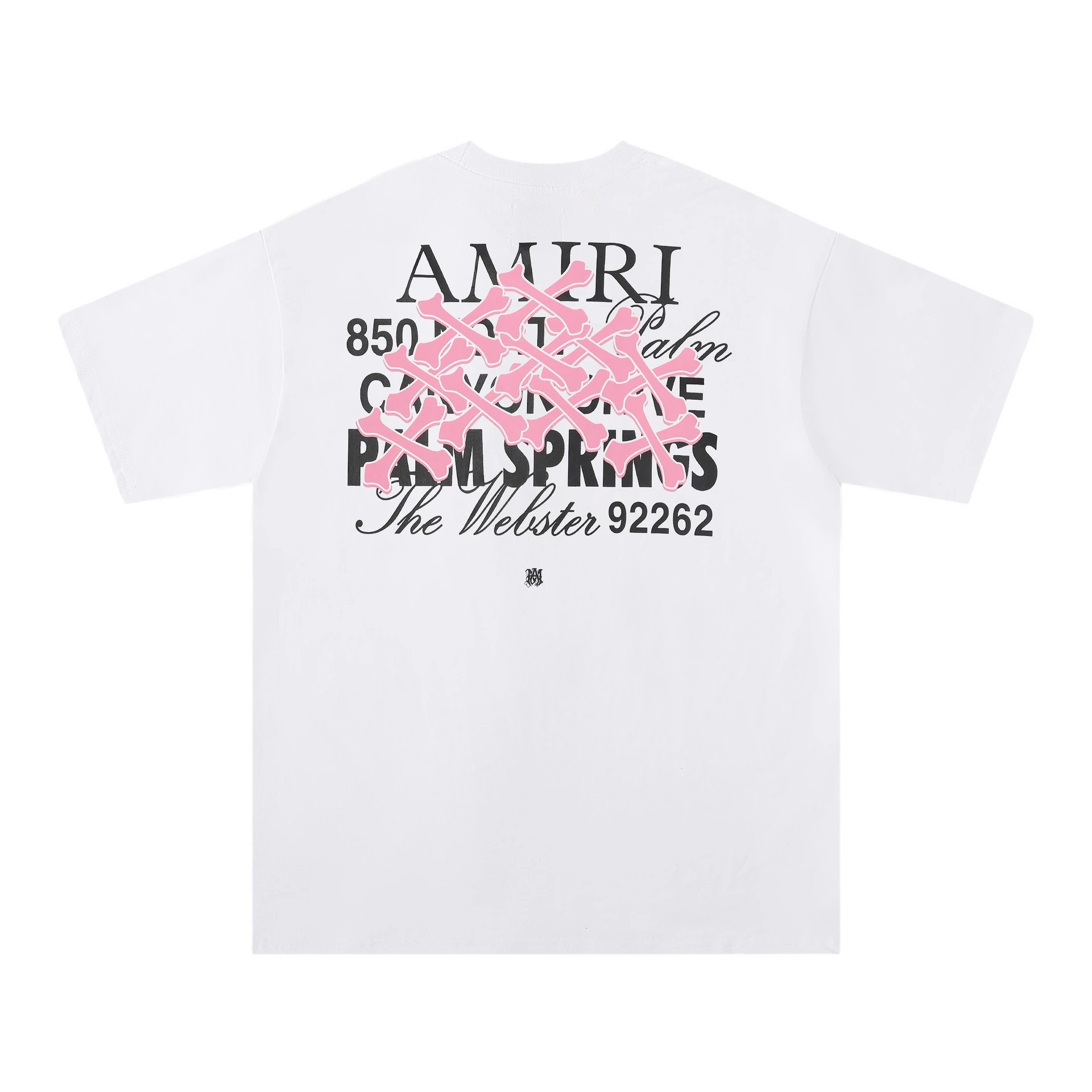 Amiri Paint Splatter Logo Black T-Shirt - 21