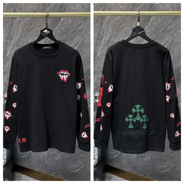Chrome Hearts T-Shirts Graphic Long-Sleeve T-Shirt product detail image 42