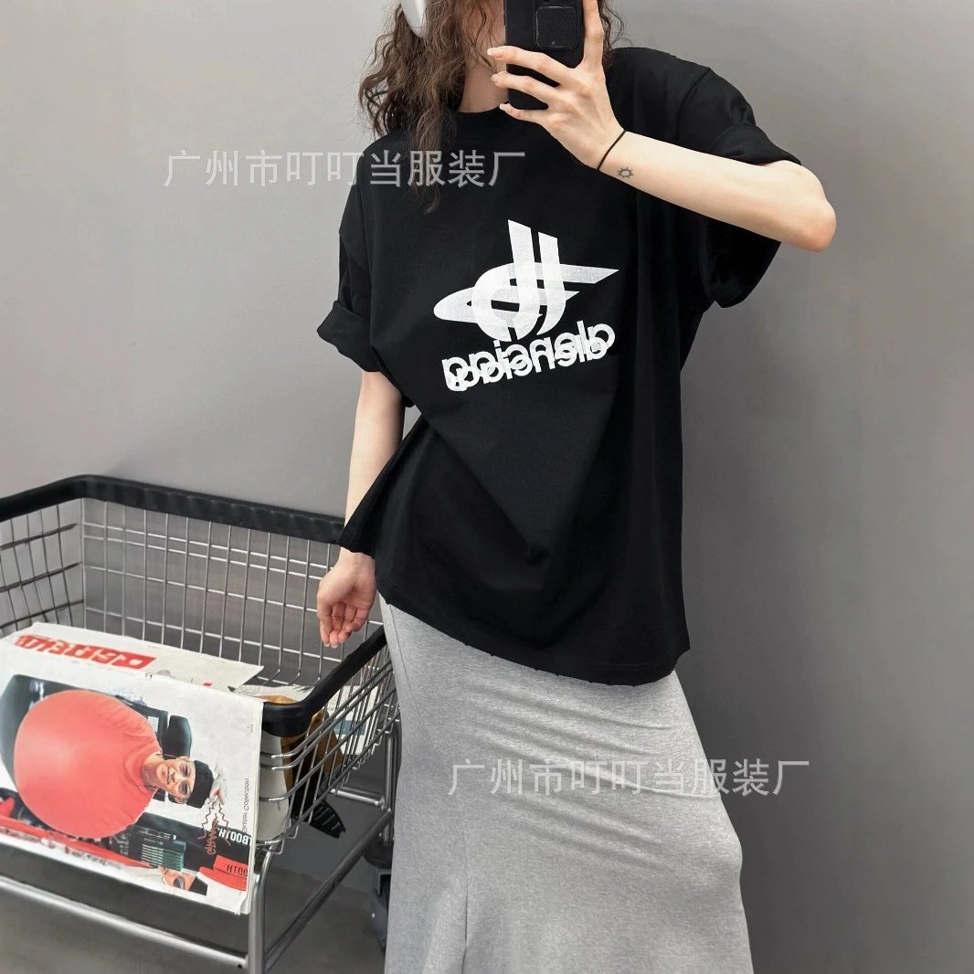 Design Blccnigeo Oversized Graphic T-Shirt Dark Gray T-Shirts - 16