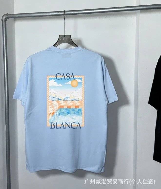 Casa x BLANCA Graphic Print White T-Shirt - 11