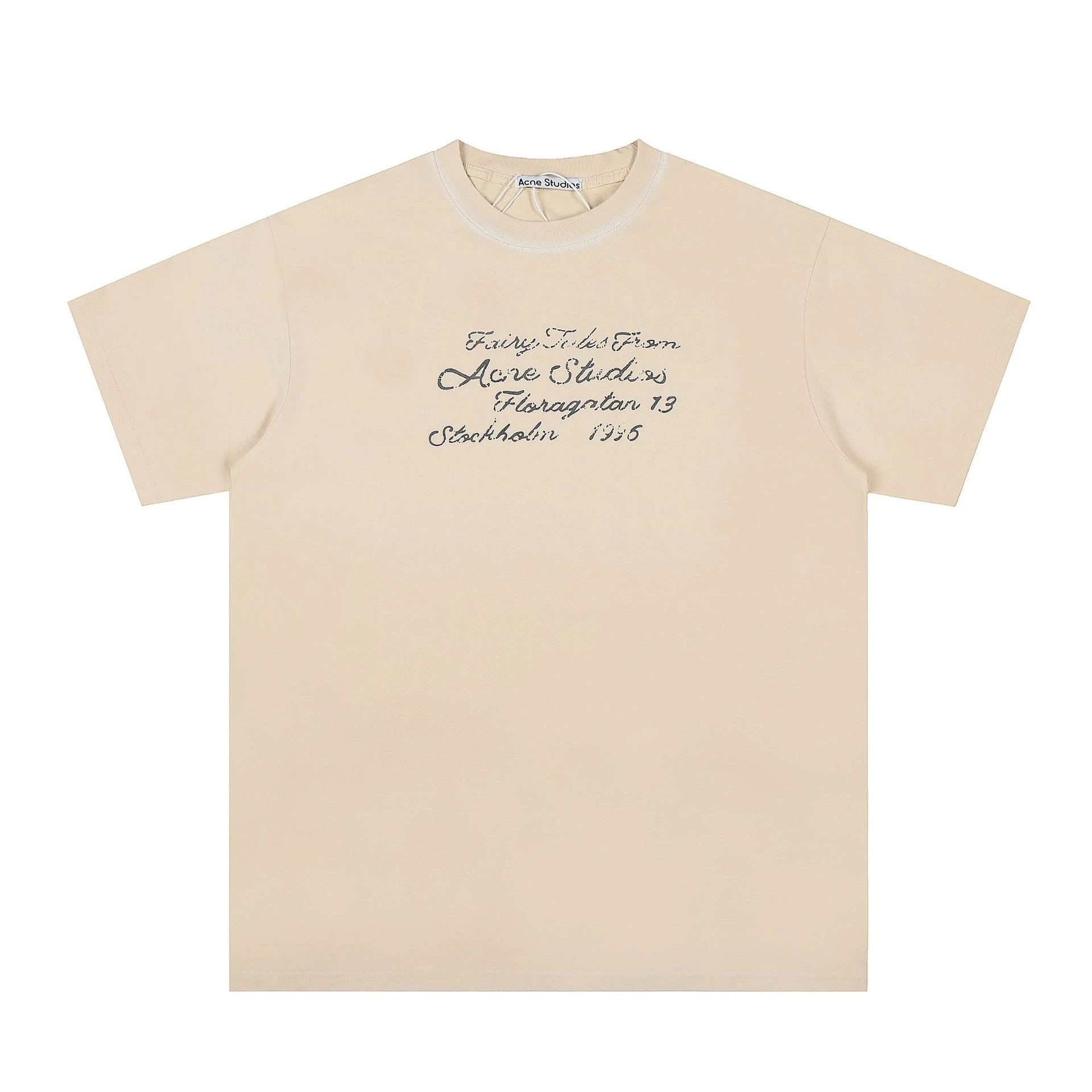 Acne Studios Heart Logo Pink T-Shirt - 29