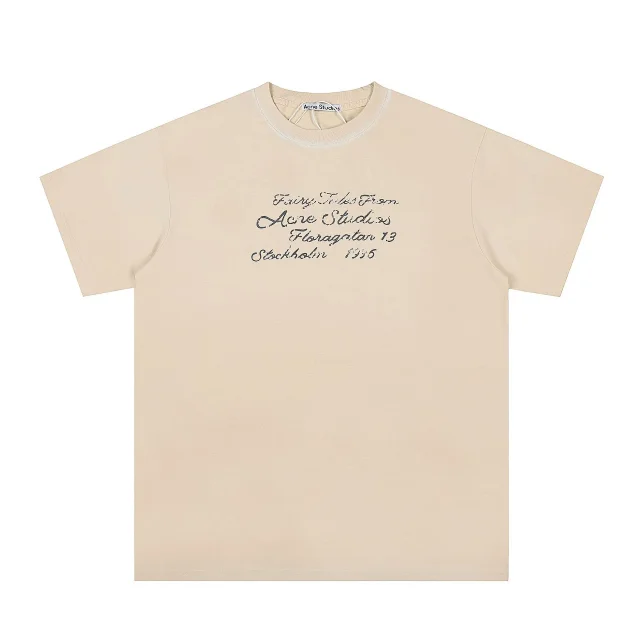 Acne Studios T-Shirts Embroidered Logo product detail image 28