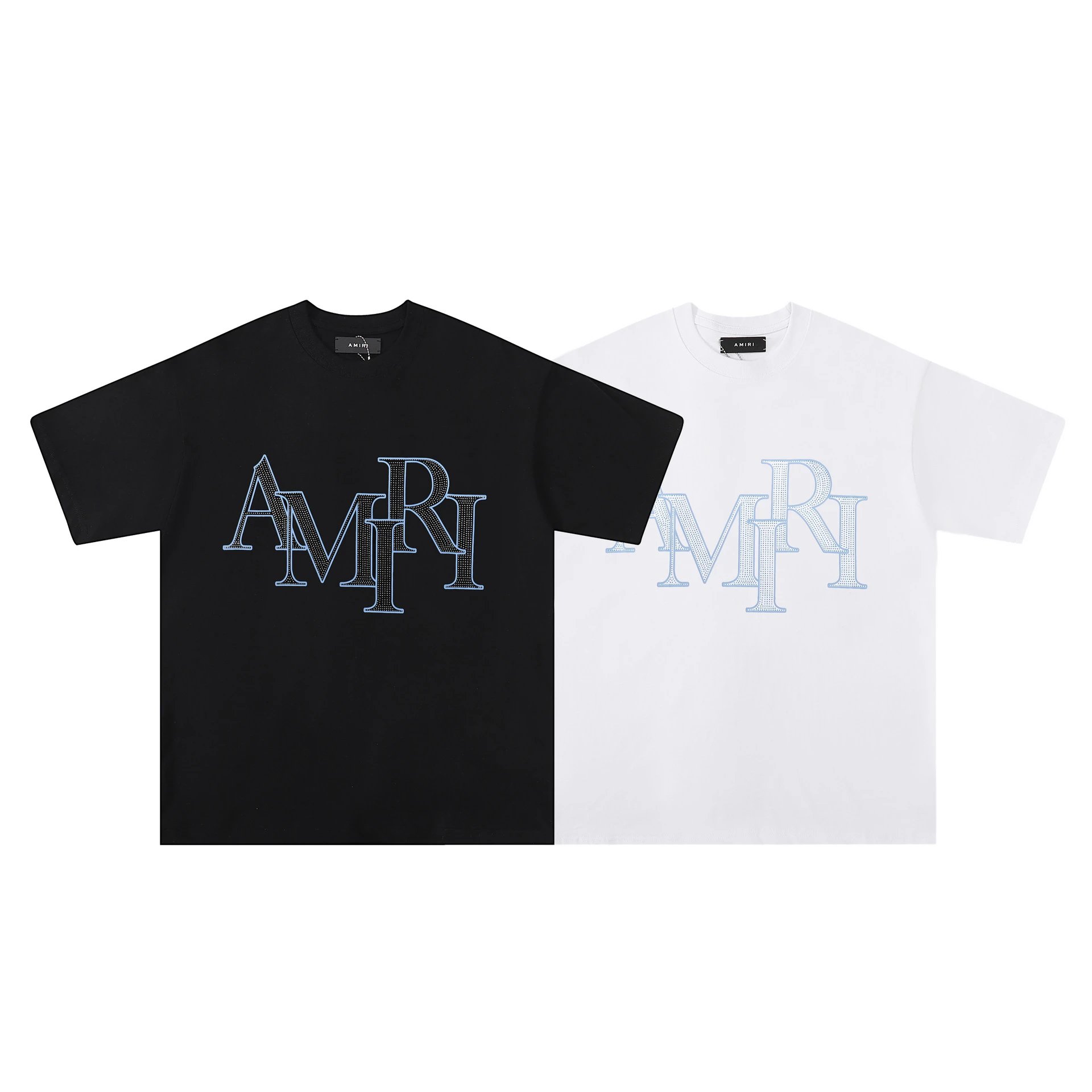 Amiri Ornate Script Logo White T-Shirt - 49
