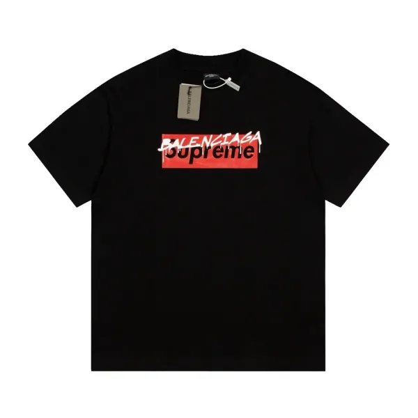 Supreme Flag Photo T-Shirt Gray - 3