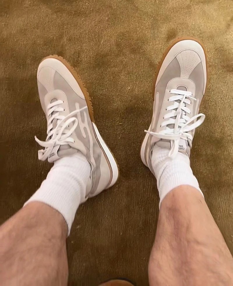 Hogan H-Street Beige Brown Sneakers - 19
