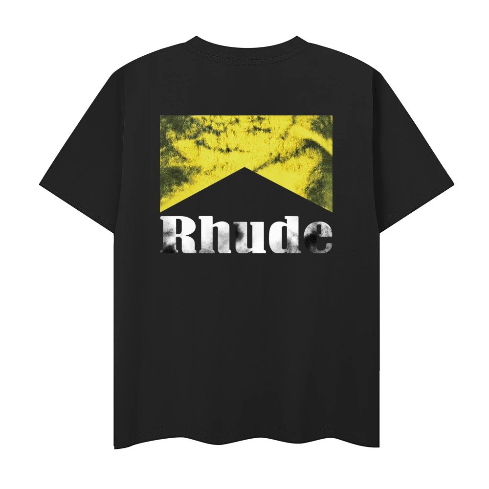 Rhude Star Logo Black T-Shirt - 28