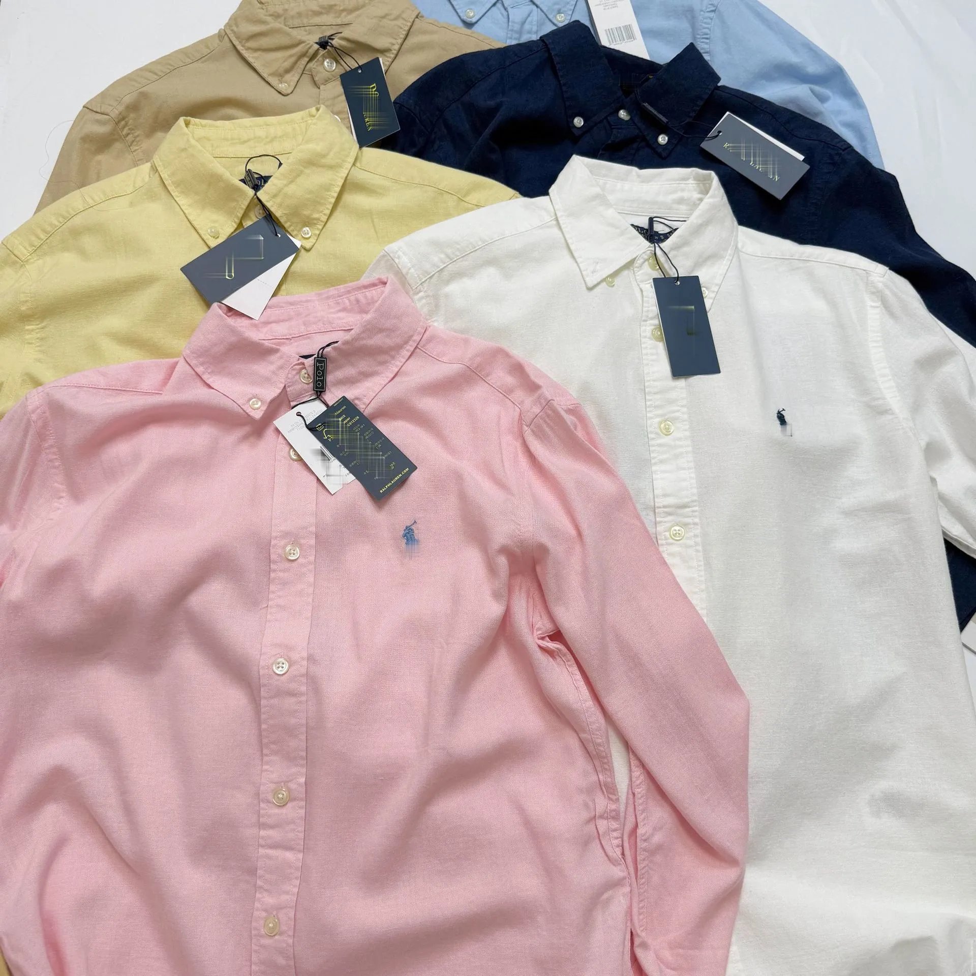 Polo Ralph Lauren Oxford Shirt Navy Blue - 13