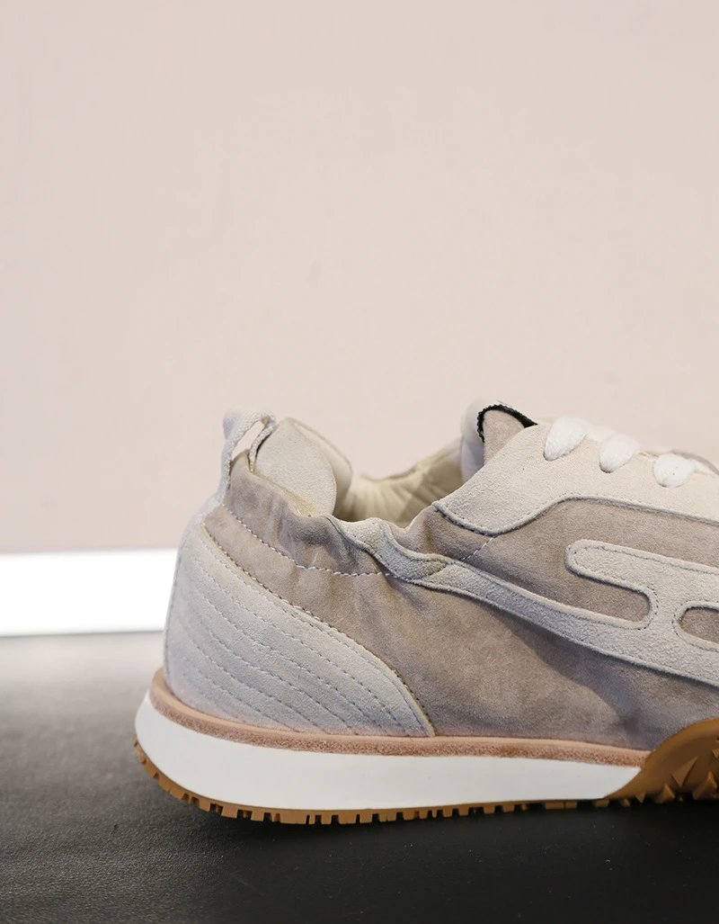 Hogan H-Street Beige Brown Sneakers - 38