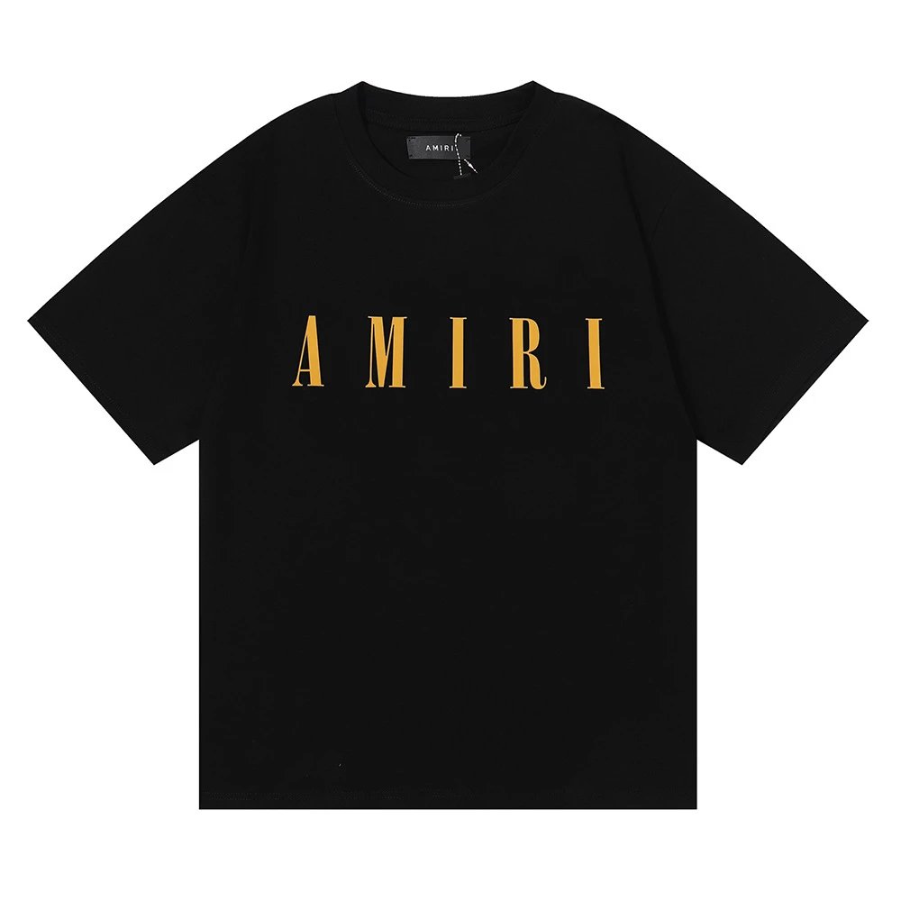 Amiri Monogram Logo T-Shirt Light Blue - 7