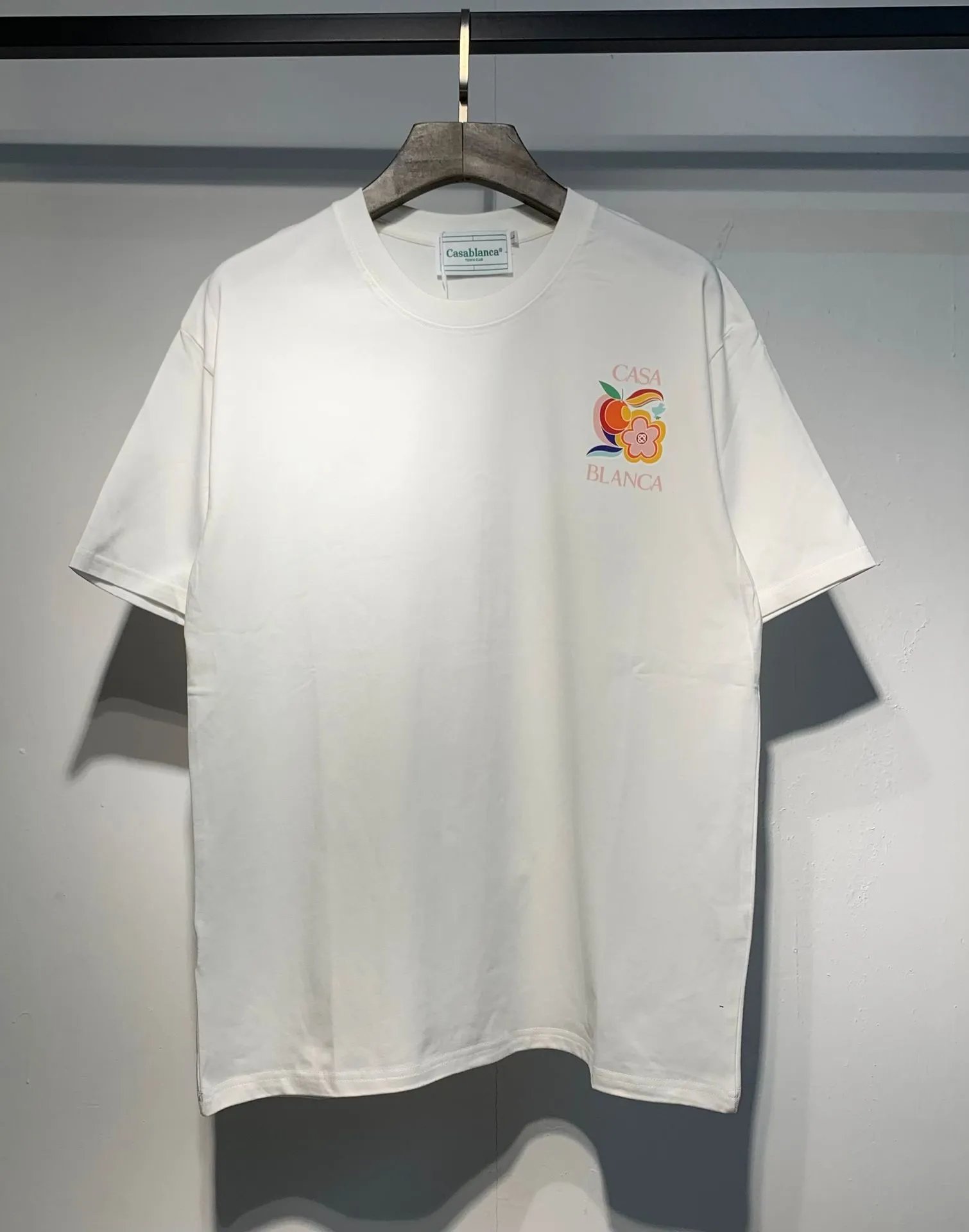 Casa Équipement Sportif Graphic Print White T-Shirt - 29