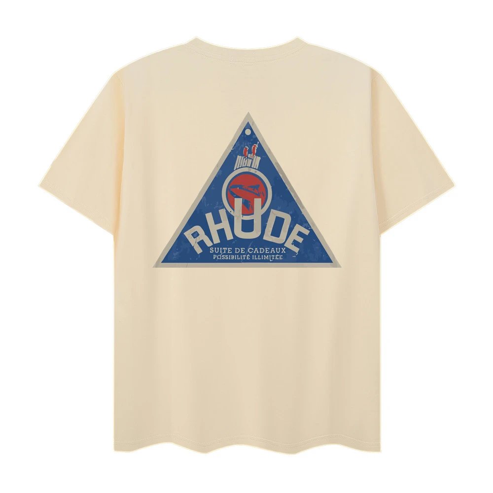 Rhude Town and Country Graphic T-Shirt White - 17