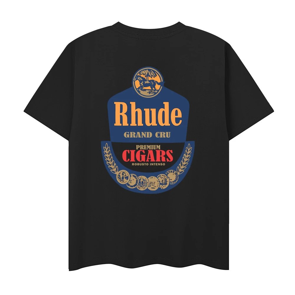 Rhude Town and Country Graphic T-Shirt White - 21