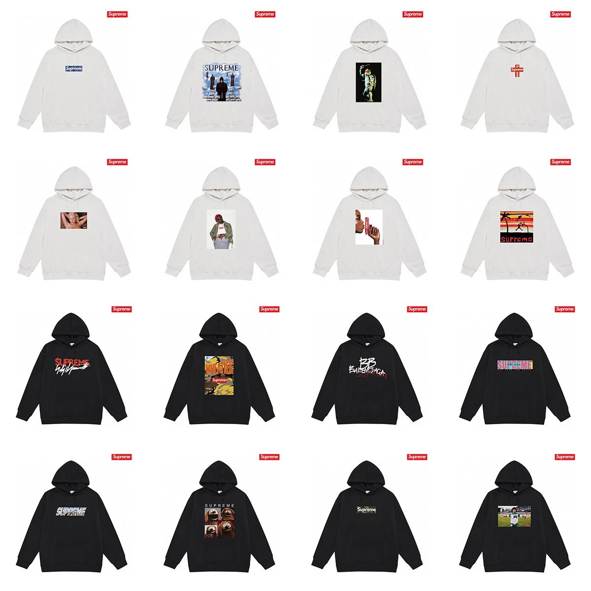 Supreme Classic Box Logo Hoodie For Men Women