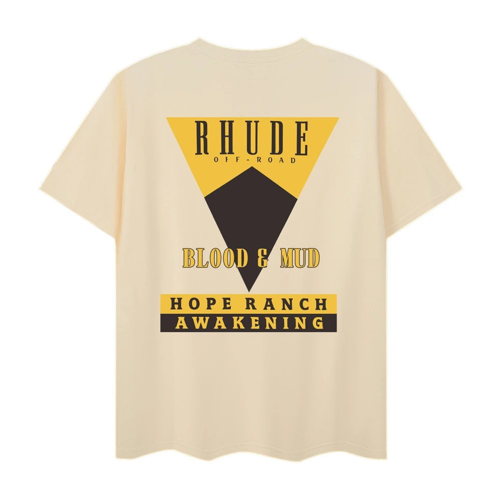 Rhude Star Logo Black T-Shirt - 44