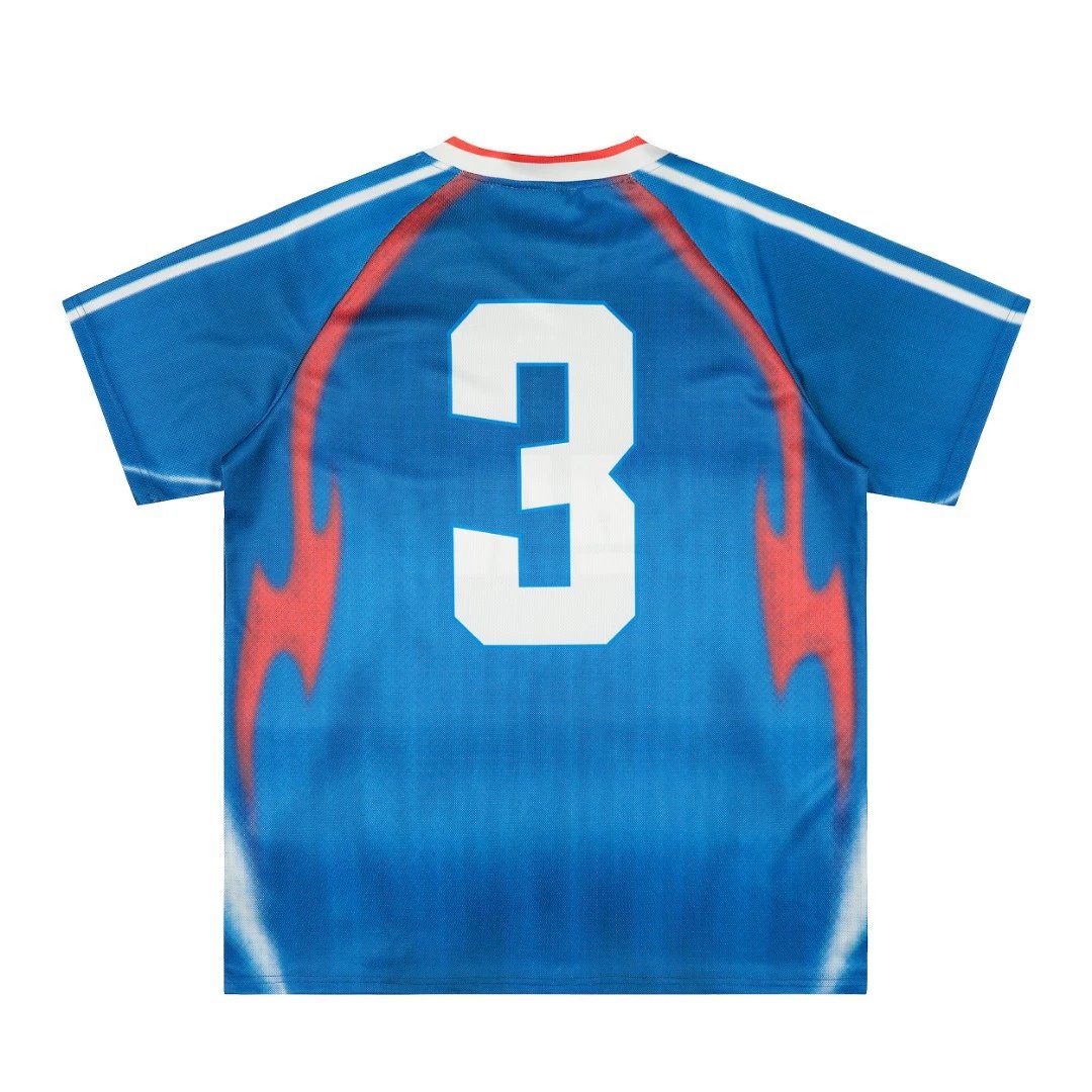 Design Saint FC Yellow Green V-Neck Jersey - 40