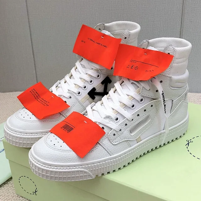 Unbranded Sneakers High-top lace-up with decorative tags product detail image 7