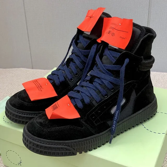 Unbranded Sneakers High-top lace-up with decorative tags product detail image 10
