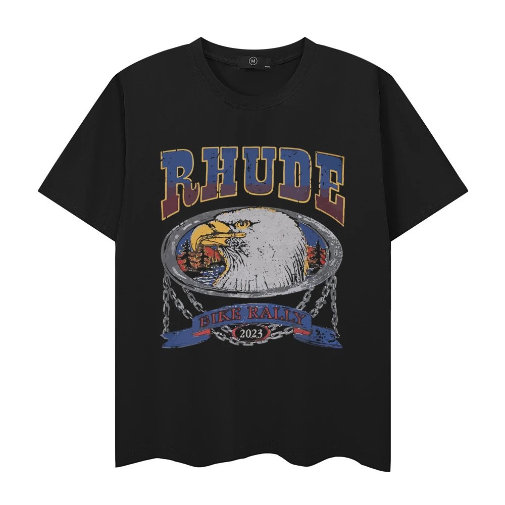 Rhude Star Logo Black T-Shirt - 38