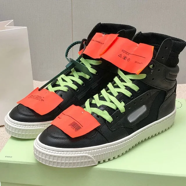 Unbranded Sneakers High-top lace-up with decorative tags product detail image 17