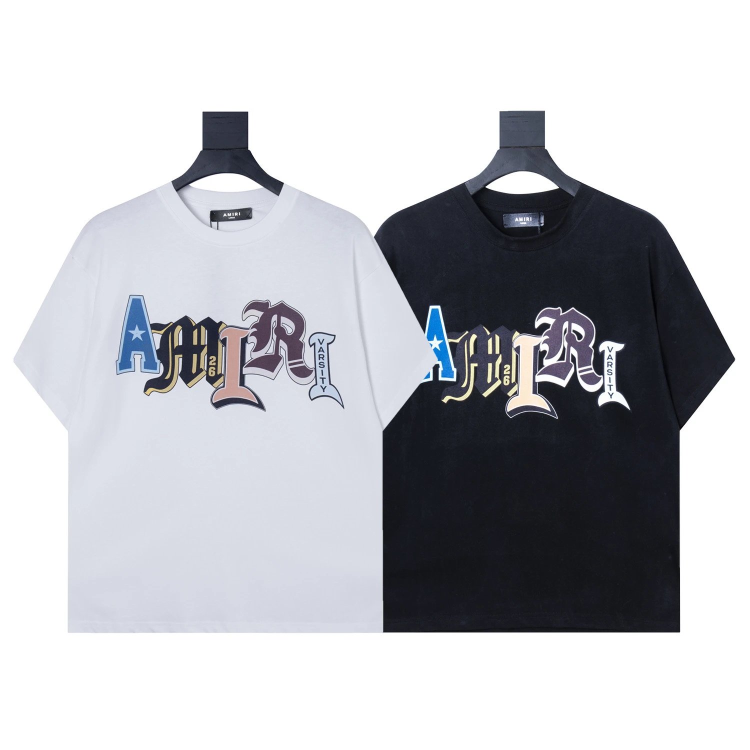 Amiri Snowflake Graphic Print White T-Shirt - 20