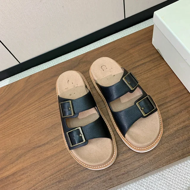 Unbranded Sandals Double-Buckle Slide product detail image 4