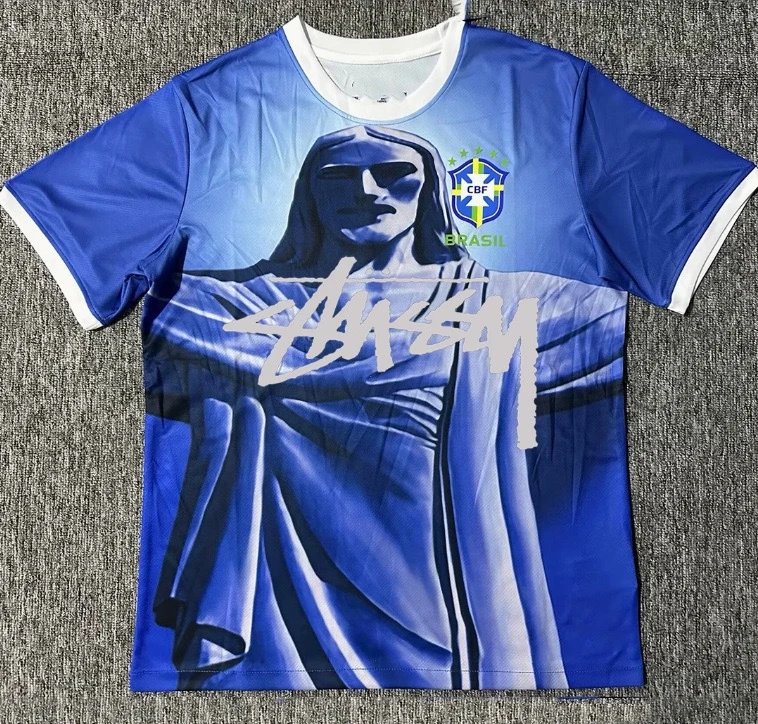 Stussy x CBF Brazil National Team Jersey Yellow / Green - 22
