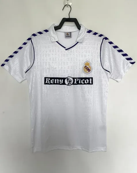 Real Madrid 1994-95 Home Jersey White - 1