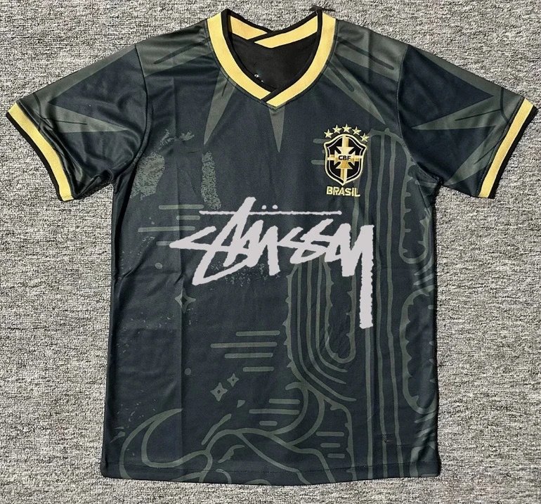 Stussy x CBF Brazil National Team Jersey Yellow / Green - 11