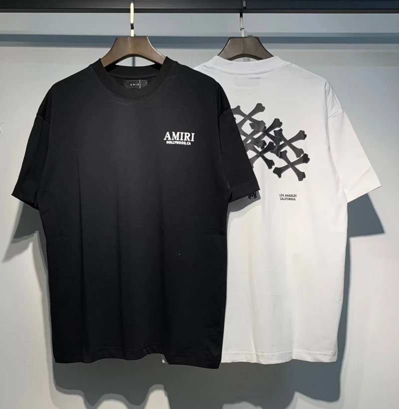 Amiri Archive Logo Polo White Tops Polo - 27