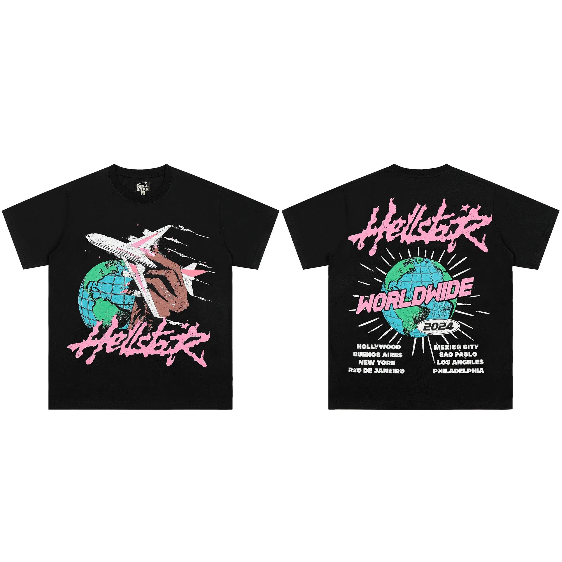 Hellstar Electric Skull Black T-Shirt - 6