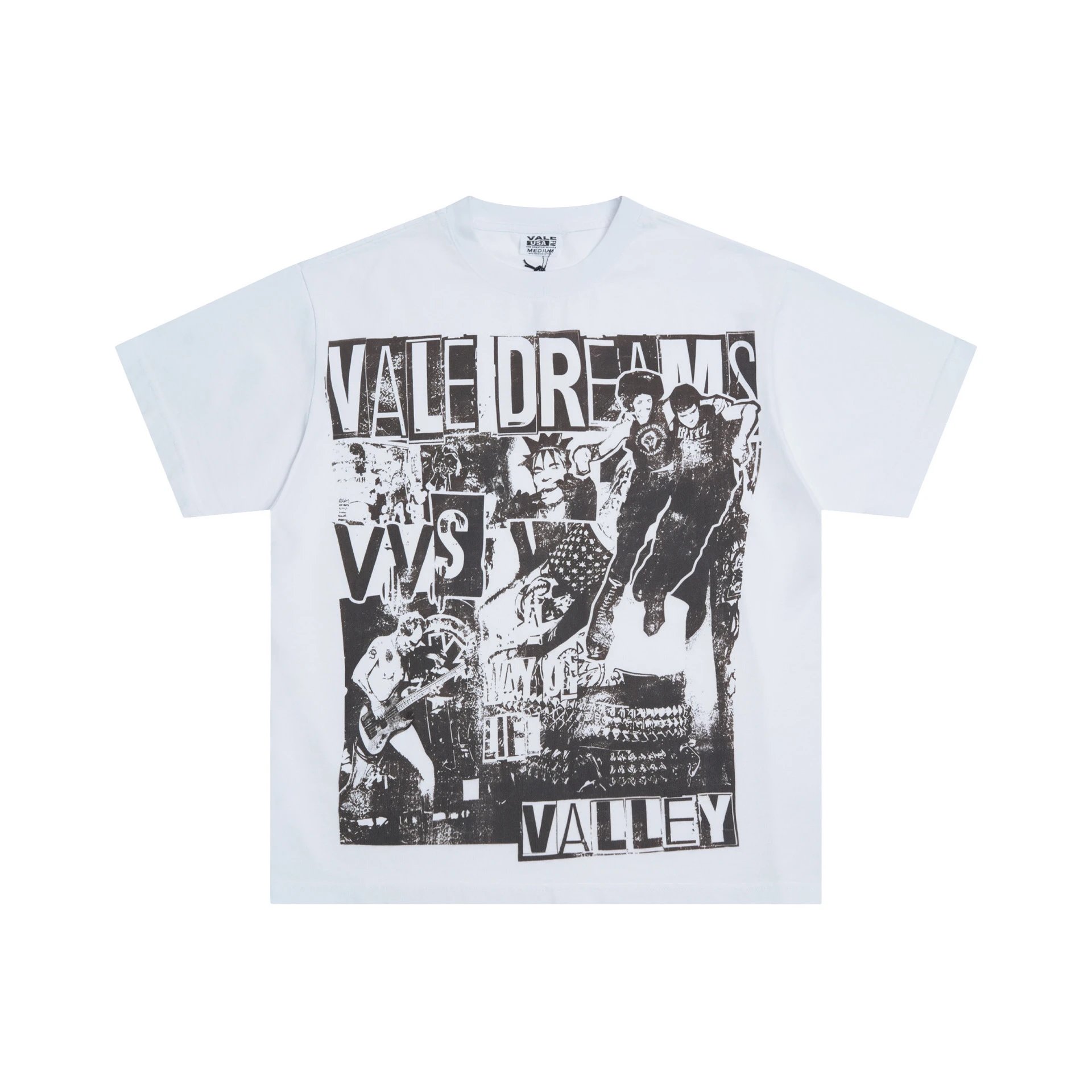 Design Valley Smasher Summer Dreams Graphic T-Shirt White T-Shirts - 10