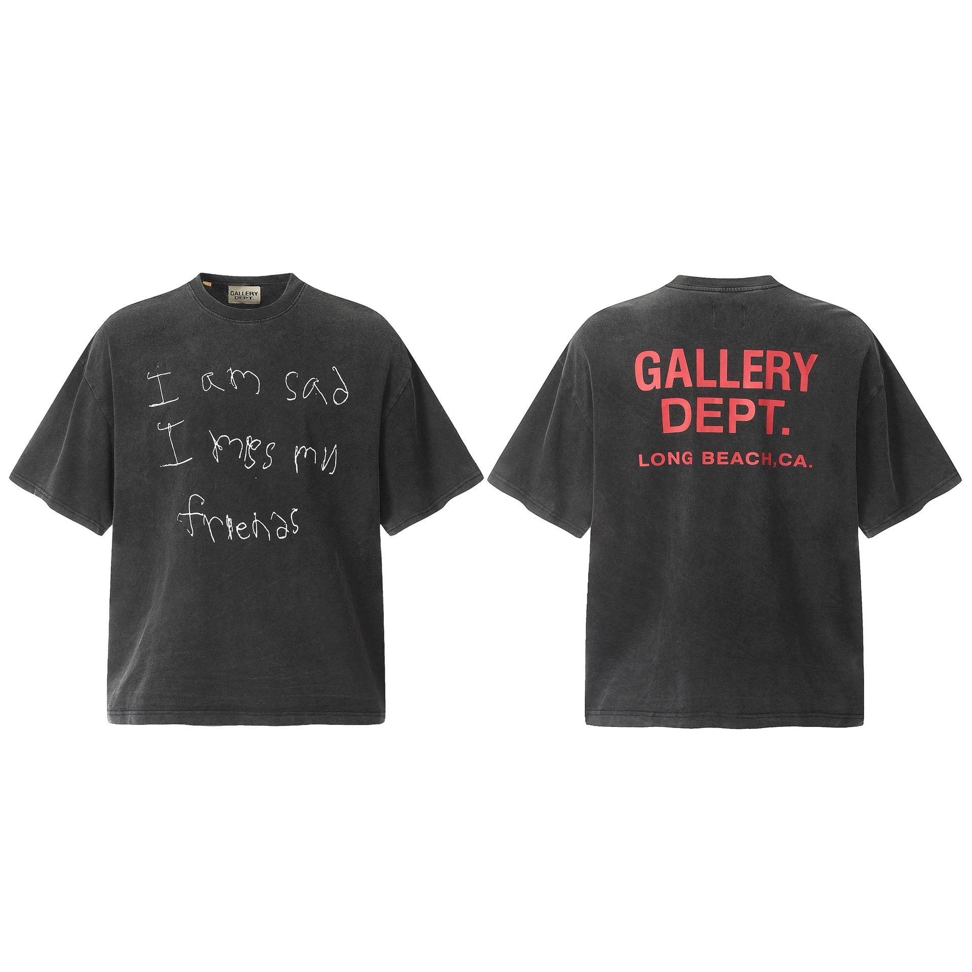 Gallery Dept. Hollywood Washed Black T-Shirt - 9