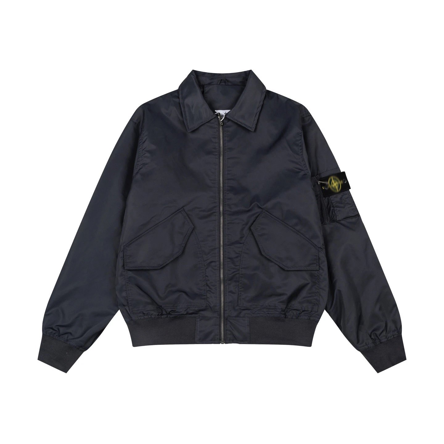 Stone Island Shadow Project MA-1 Bomber Jacket Army Green Jacket Outerwear Jacket - 14