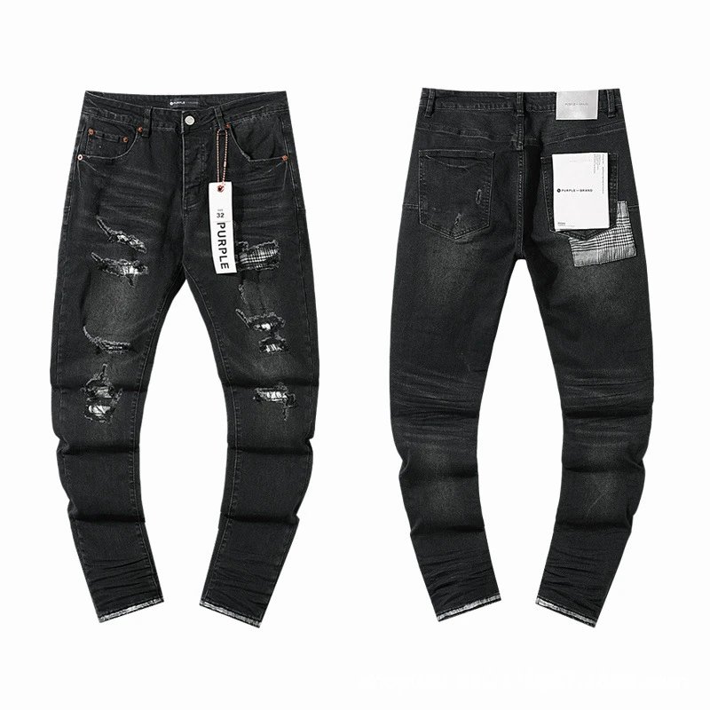 Design Distressed Black Flared Jeans - 5