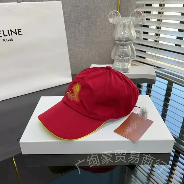 Unbranded Hats Embroidered Baseball Cap with Contrast-Trim Brim product detail image 15