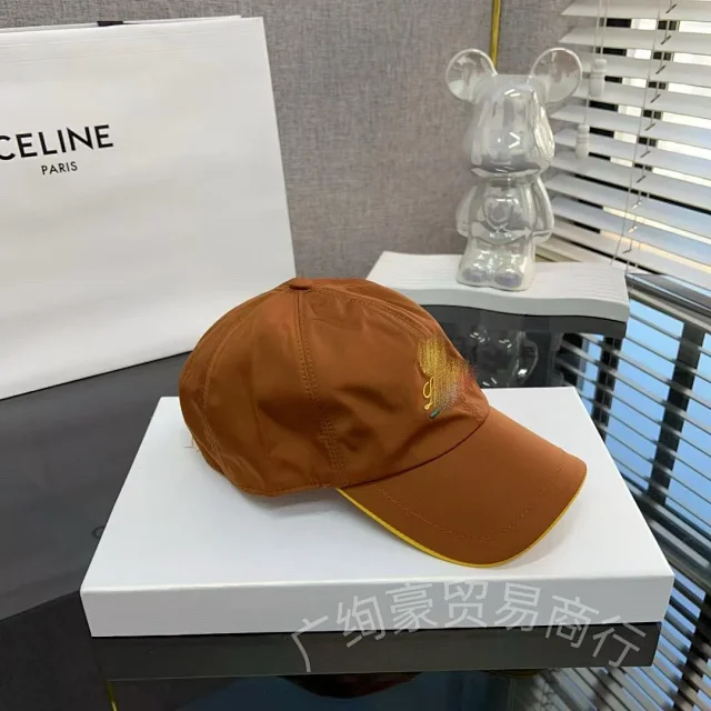 Unbranded Hats Embroidered Baseball Cap with Contrast-Trim Brim product detail image 20