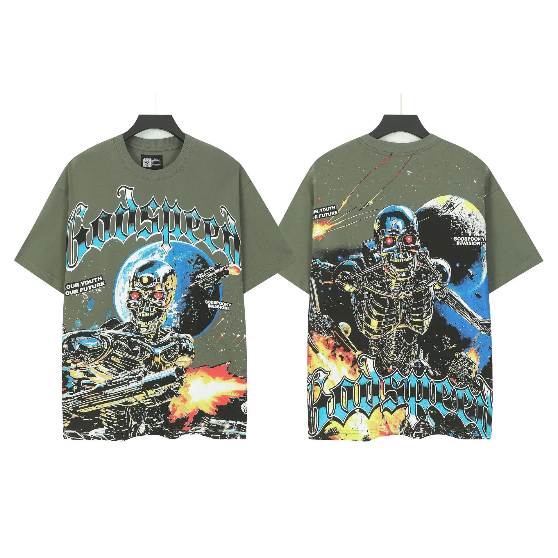 Godspeed Road to Summer 2025 World Tour Black T-Shirt - 16