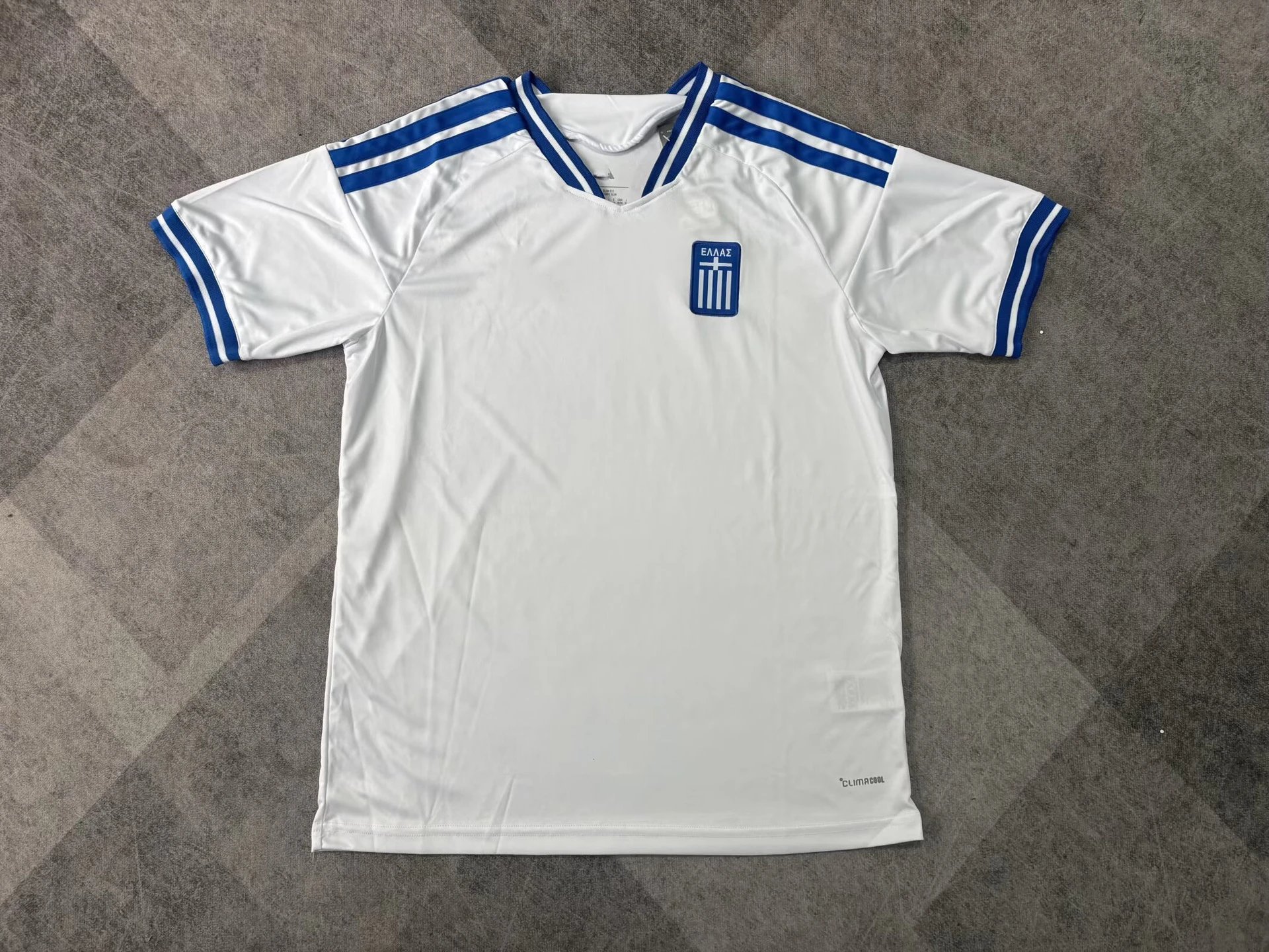 Design Club Tijuana x Caliente x Carl's Jr. Red and Navy Soccer Jersey - 9