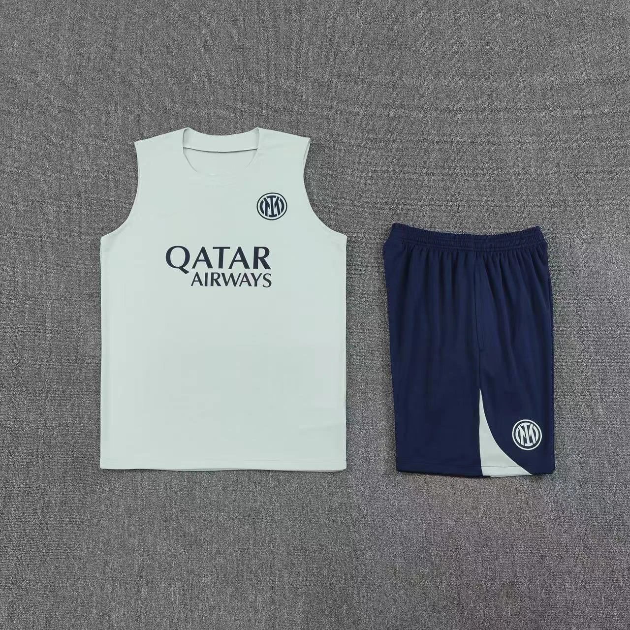 Arsenal FC x Adidas Training Set Multicolor Vest and Black Shorts - 6
