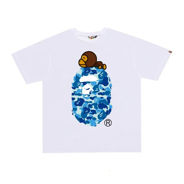 A BATHING APE T-Shirts Short-Sleeve Head Logo Graphic product detail image 4
